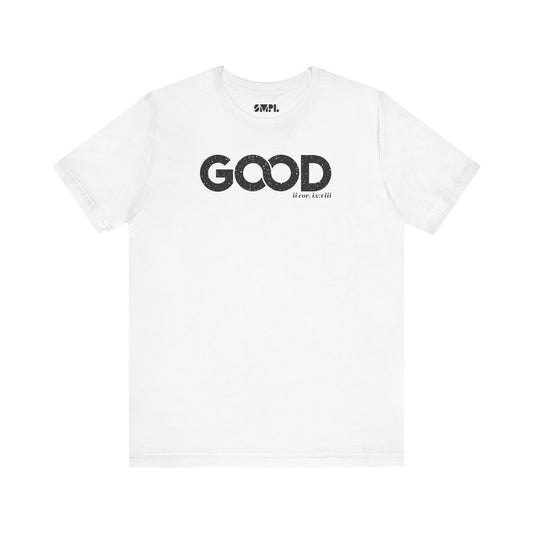 "God is Good" Good Tee — Unisex Jersey Short Sleeve Tee