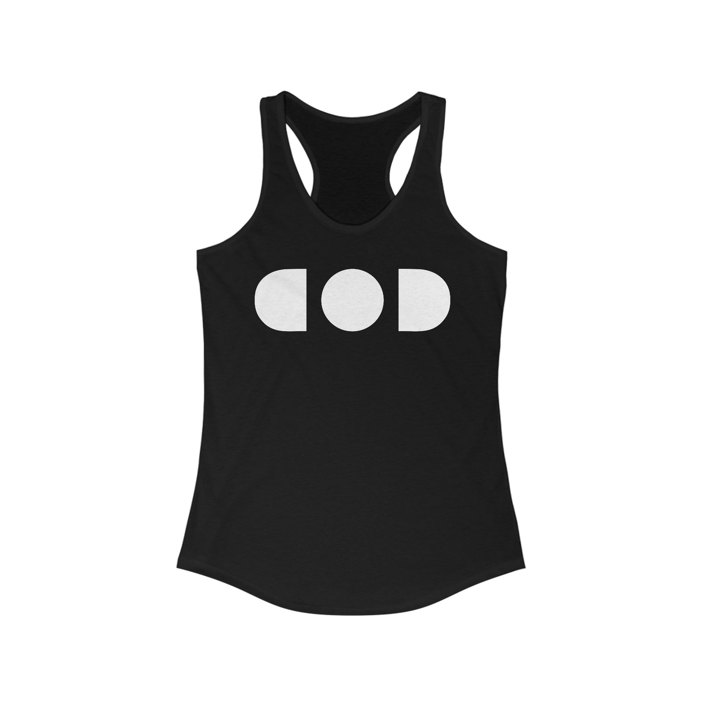 God Light — Women's Ideal Racerback Tank