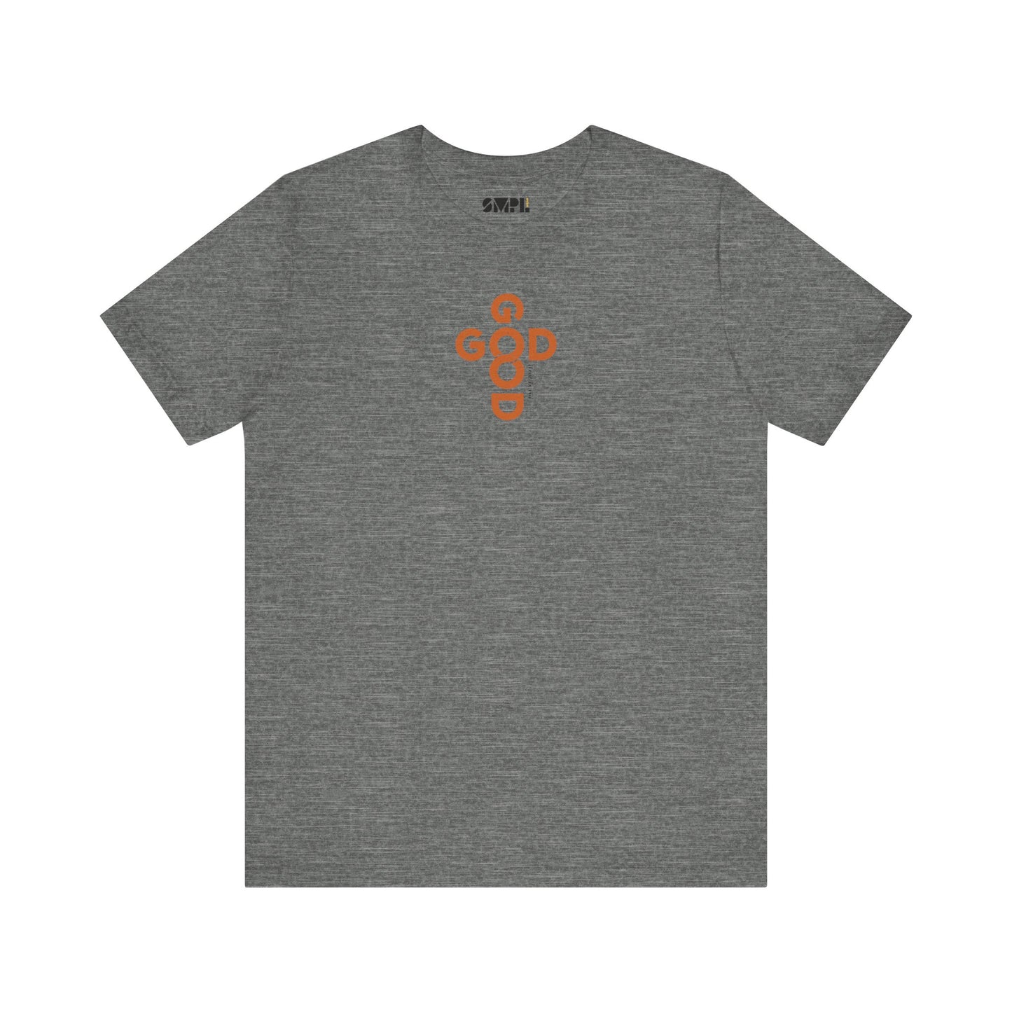 "God is Good" — Burnt Orange Unisex Jersey Short Sleeve Tee