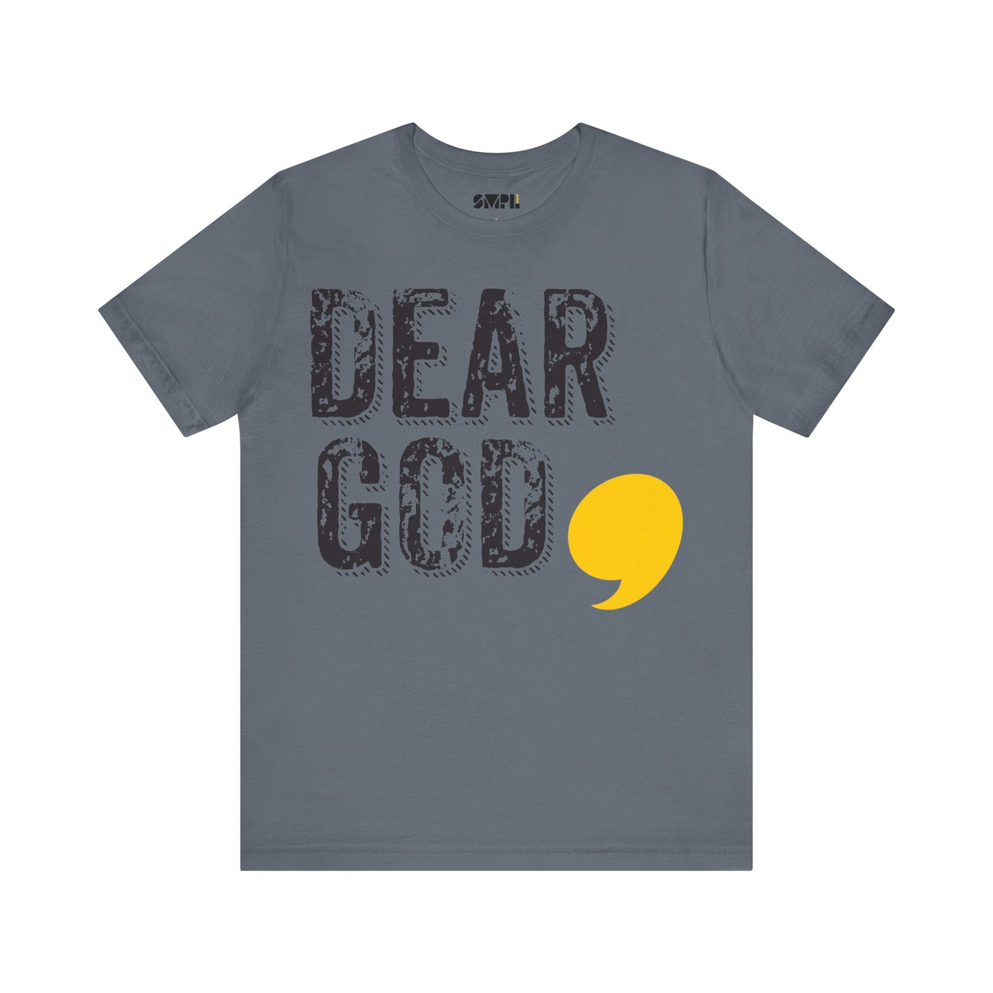 Women's "Dear God," Grundge Tee — Jersey Short Sleeve Tee