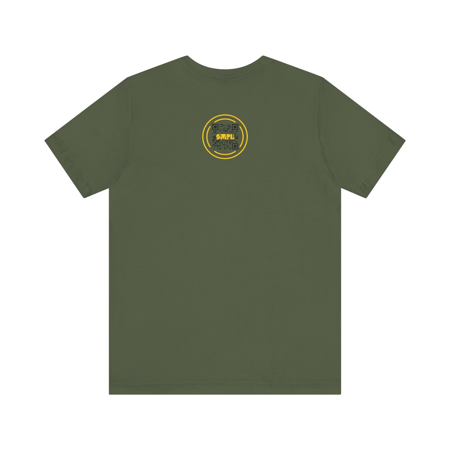 Men's "Dear God," Green Camo — Jersey Short Sleeve Tee