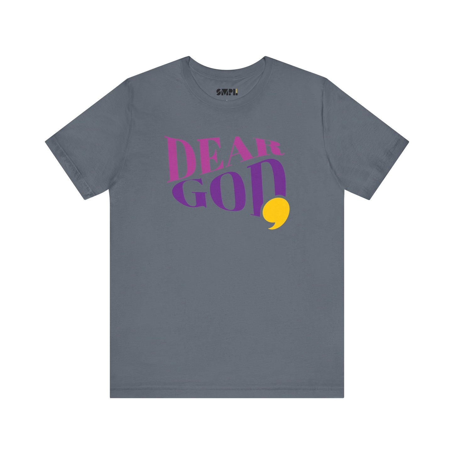 Women's "Dear God," Wave Tee — Jersey Short Sleeve Tee