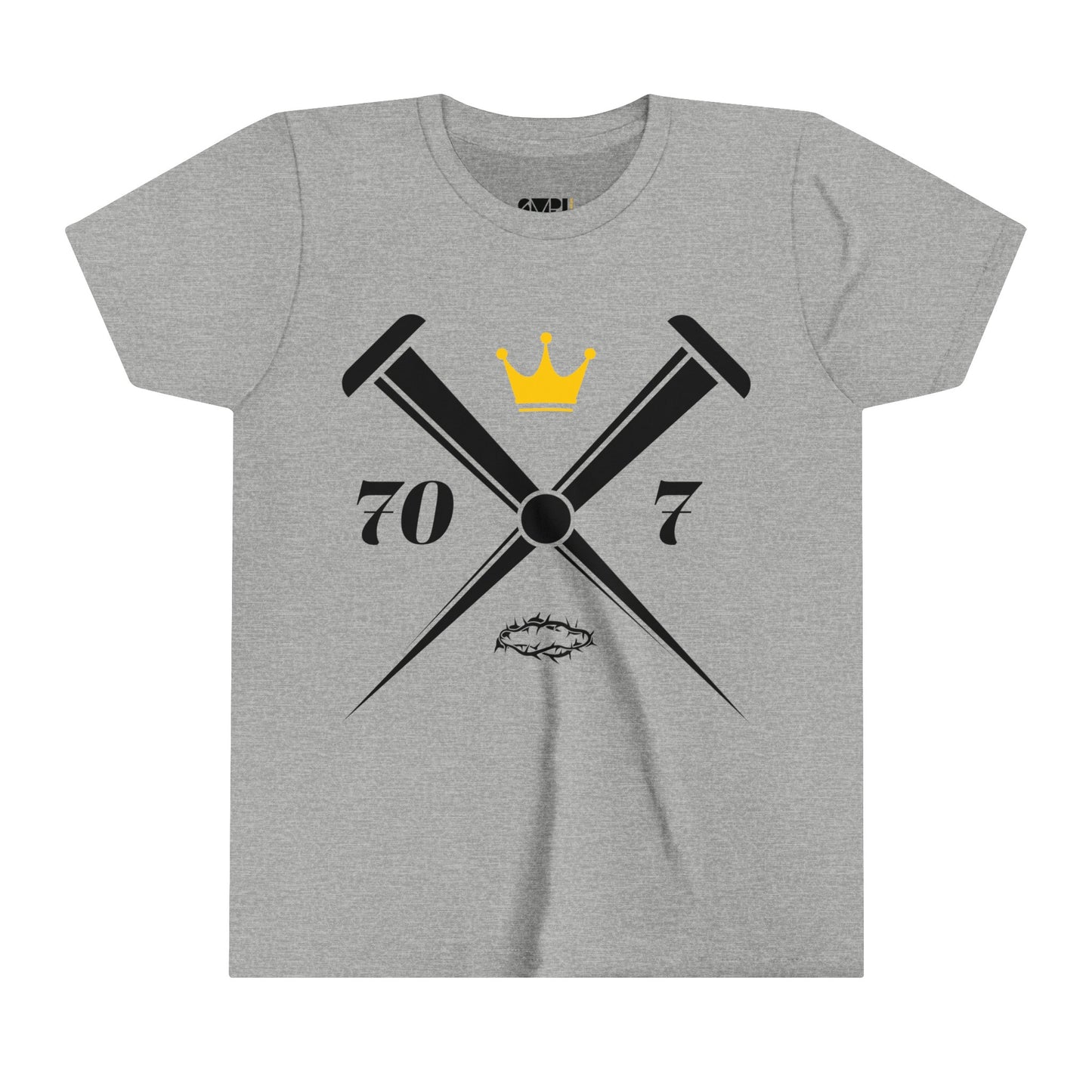 70x7 Modern Nails — Youth Short Sleeve Tee