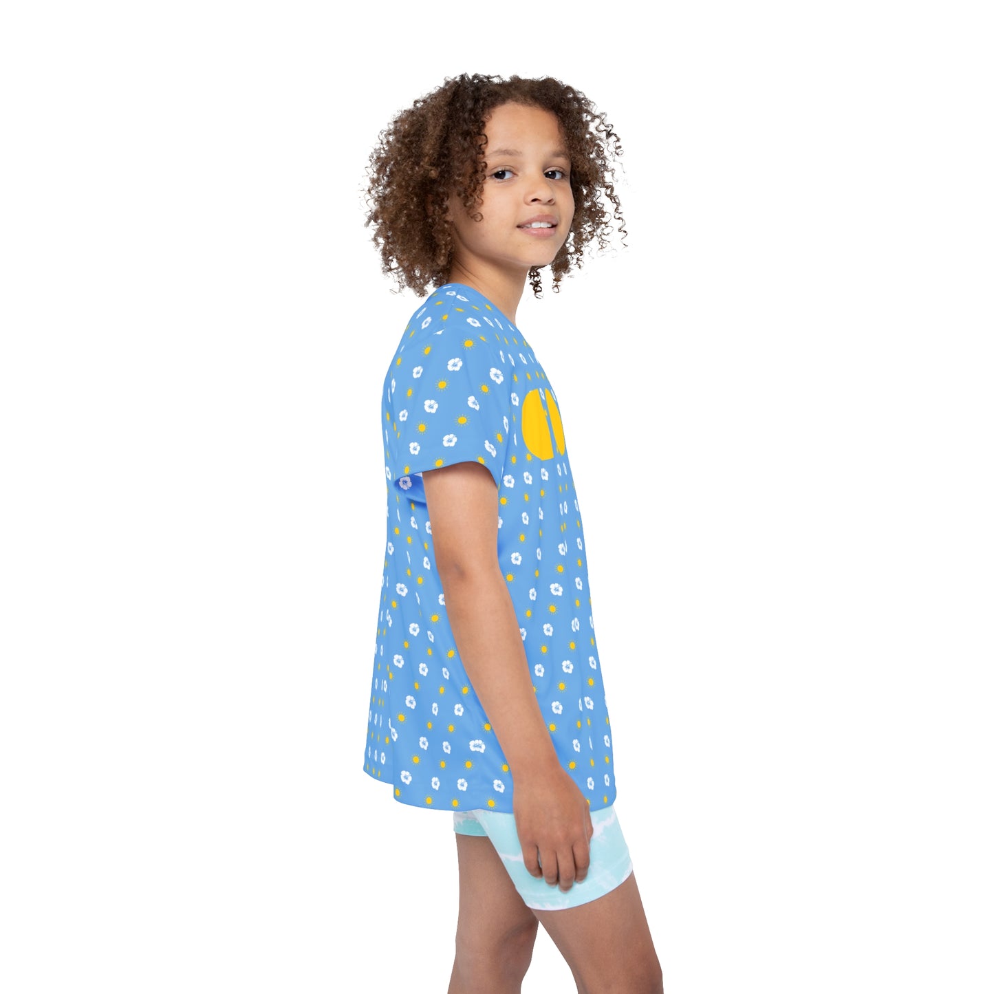 Limited Edition: God Light Bright — Kids Sports Jersey