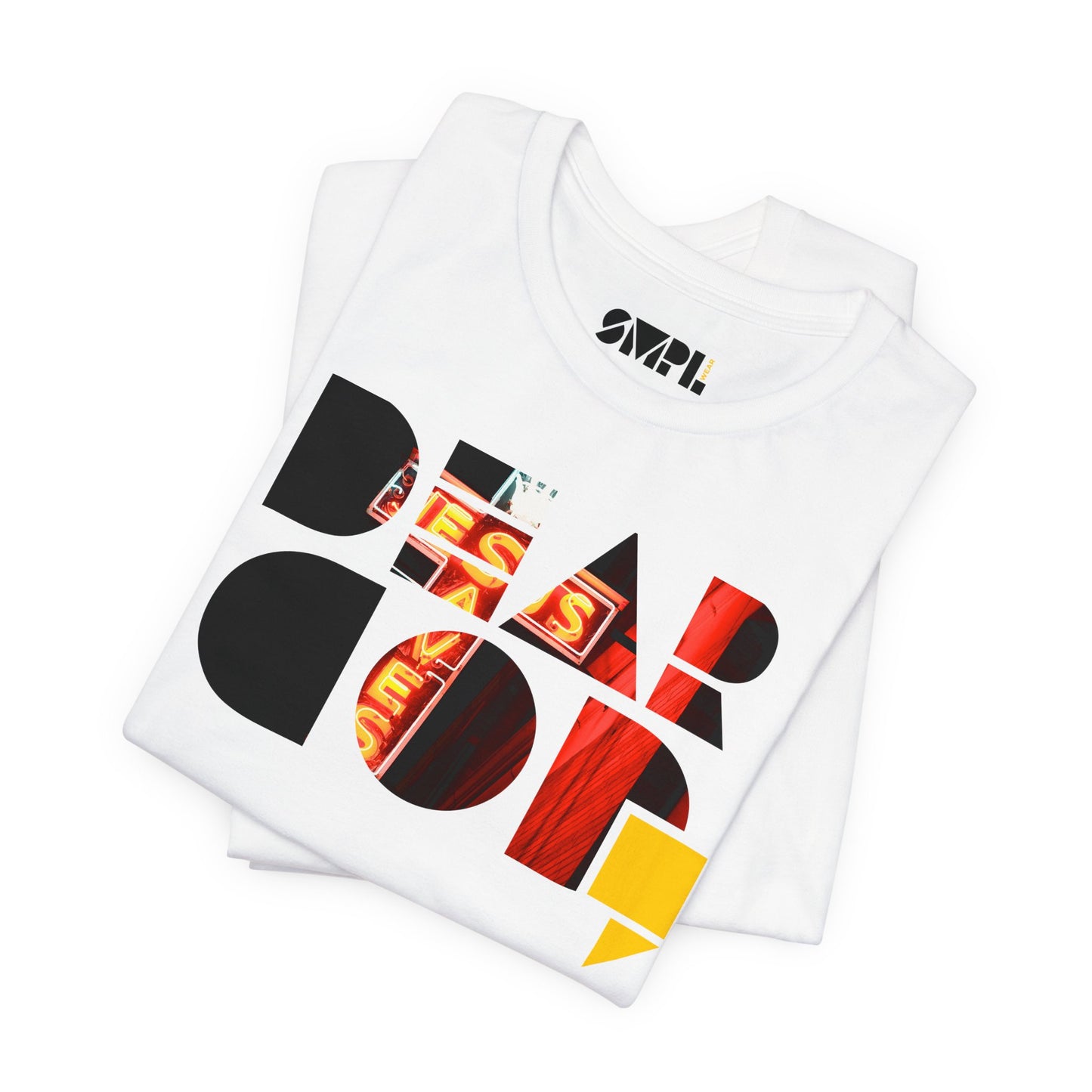 Men's "Dear God," Jesus Saves — Jersey Short Sleeve Tee