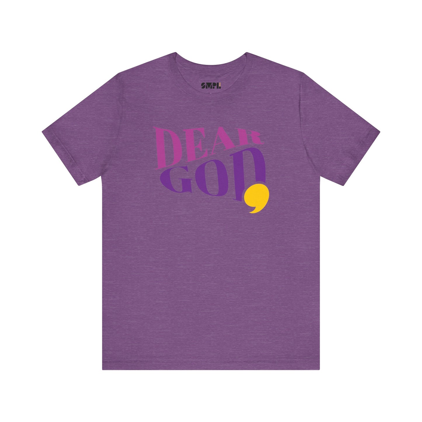 Women's "Dear God," Wave Tee — Jersey Short Sleeve Tee