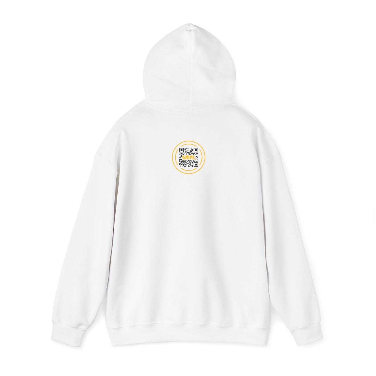 "God is Good" SMPL All the Time Yellow— Unisex Heavy Blend™ Hooded Sweatshirt