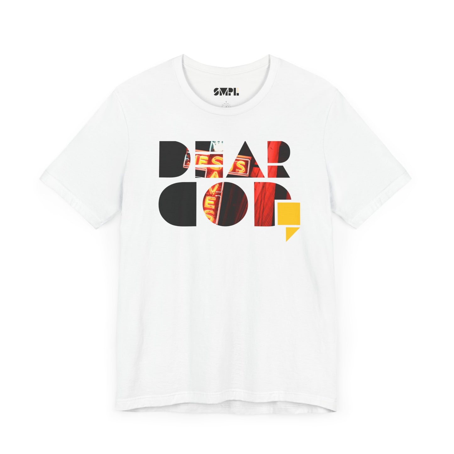 Women's "Dear God," Jesus Saves — Jersey Short Sleeve Tee