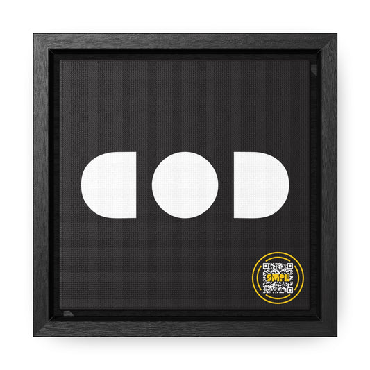 God Light — Gallery Canvas Wraps, Square Frame