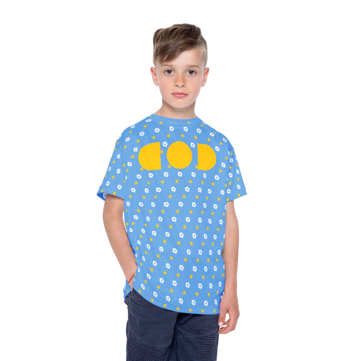 Limited Edition: God Light Bright — Kids Sports Jersey