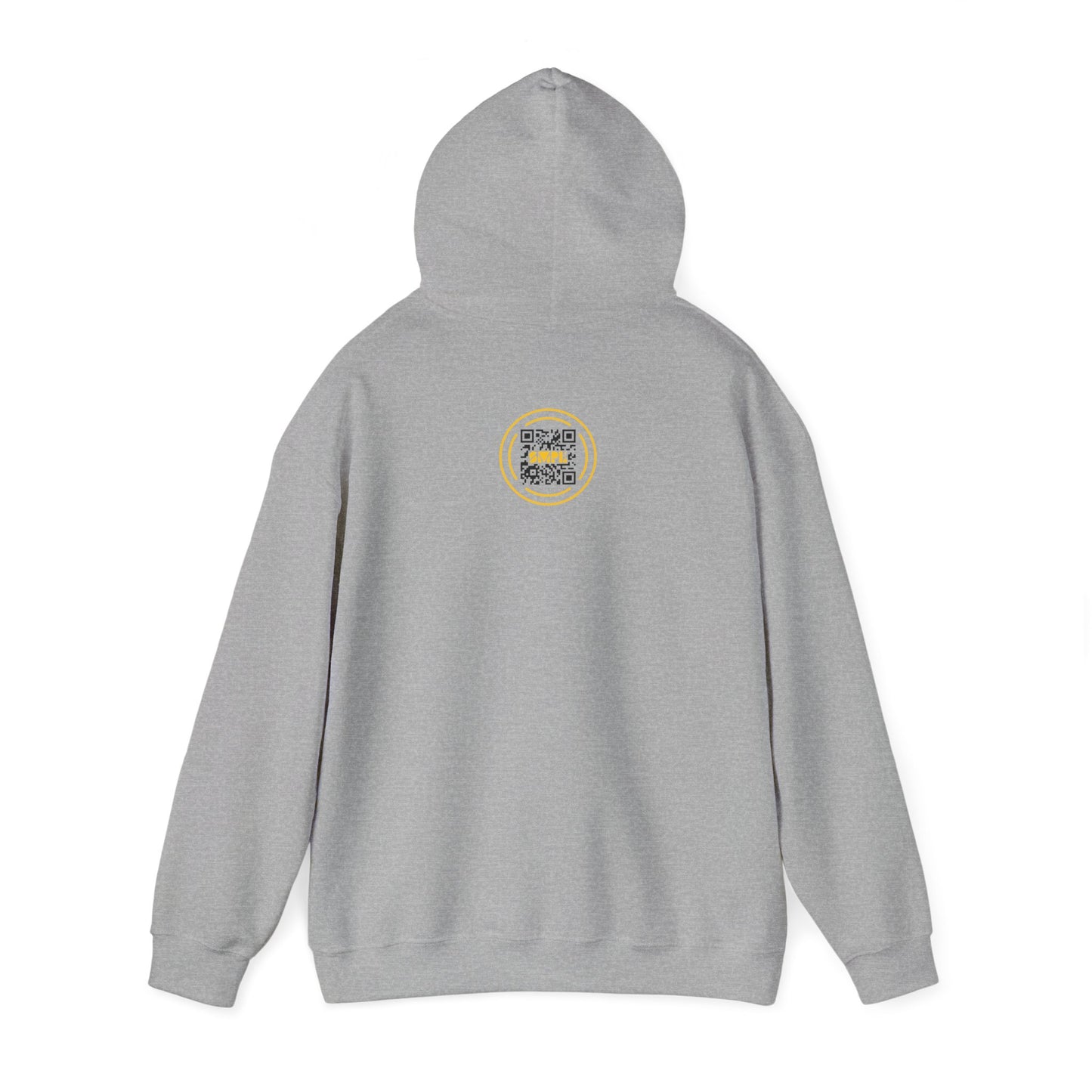 "God is Good" SMPL All the Time Yellow— Unisex Heavy Blend™ Hooded Sweatshirt