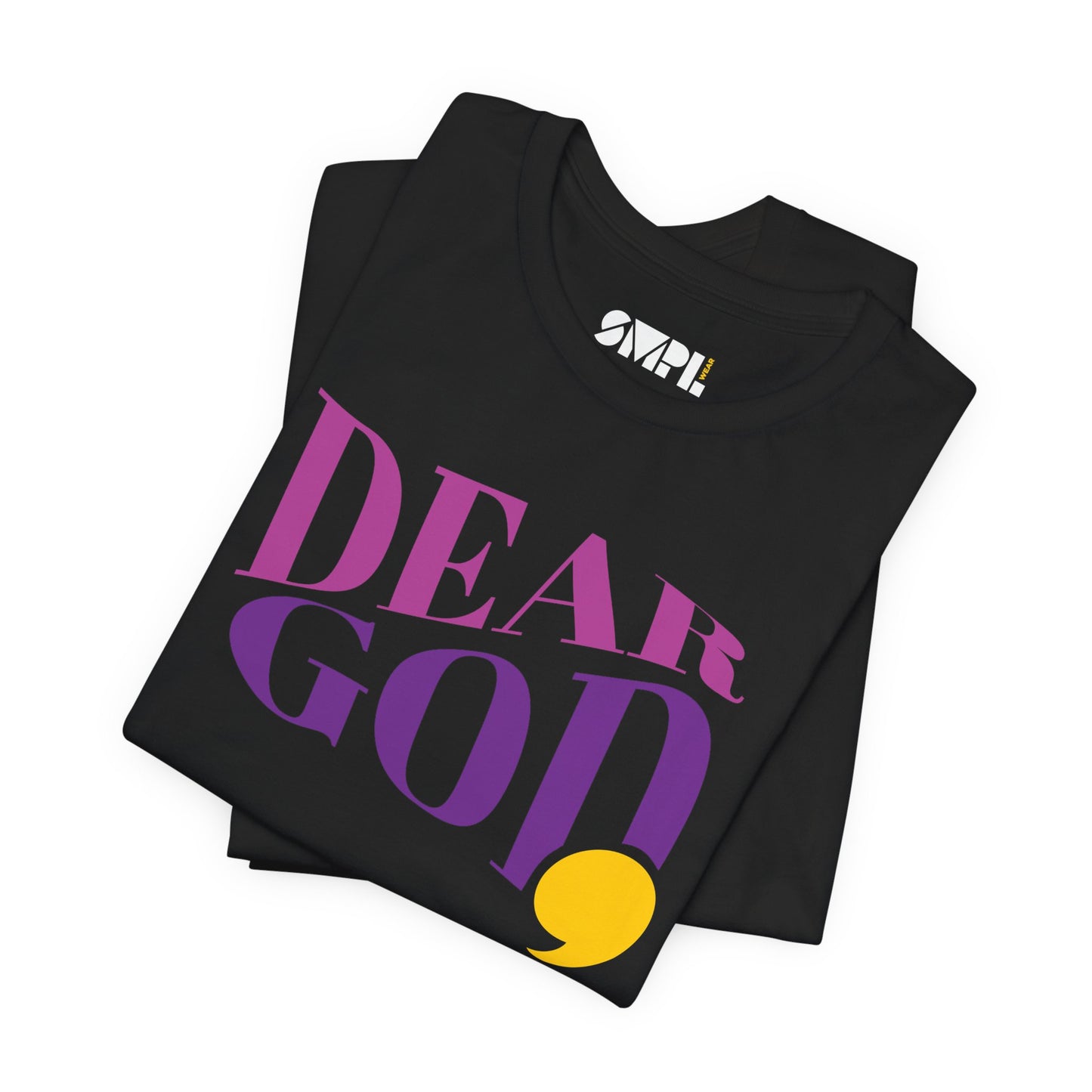 Women's "Dear God," Wave Tee — Jersey Short Sleeve Tee
