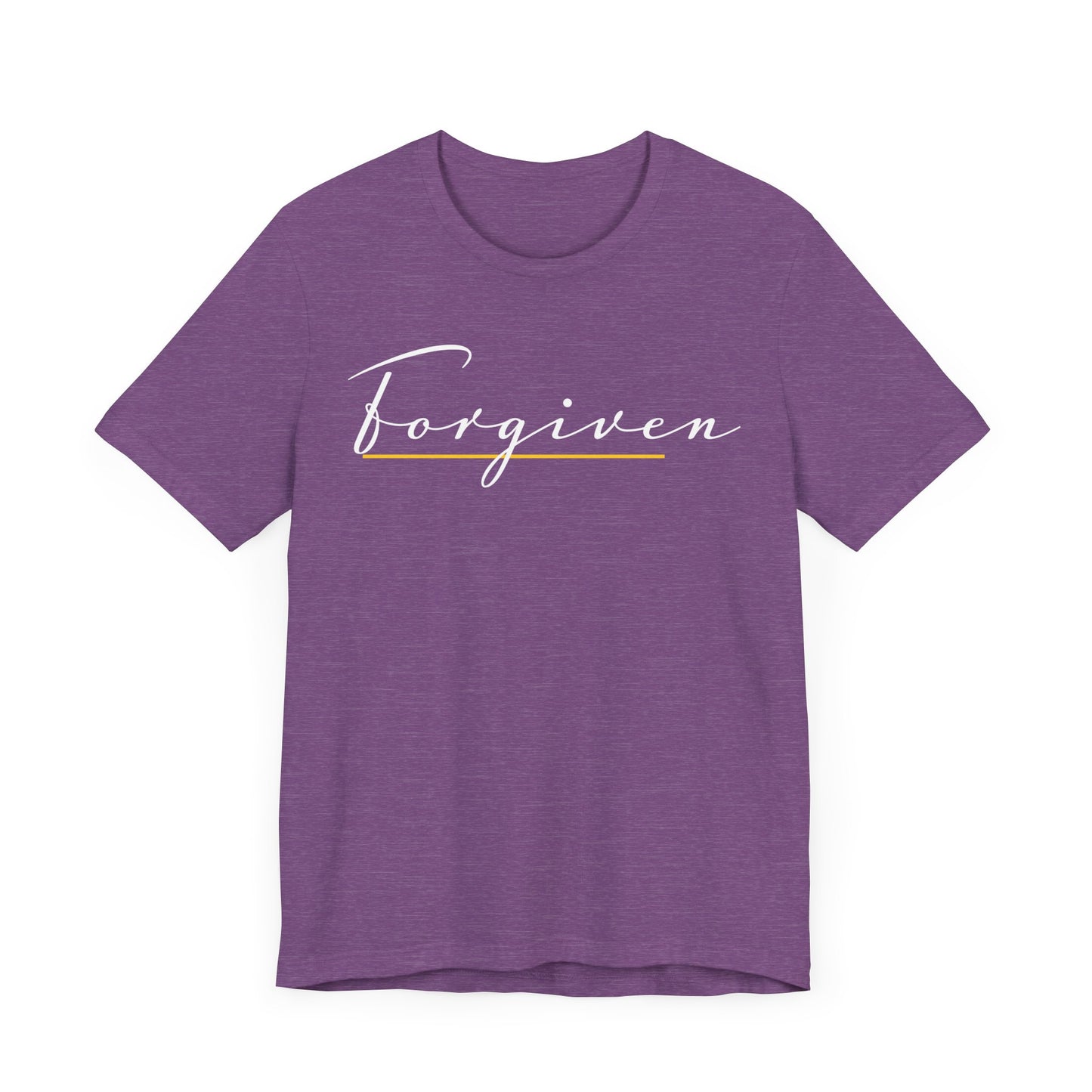 Forgiven Script — Women's Jersey Short Sleeve Tee