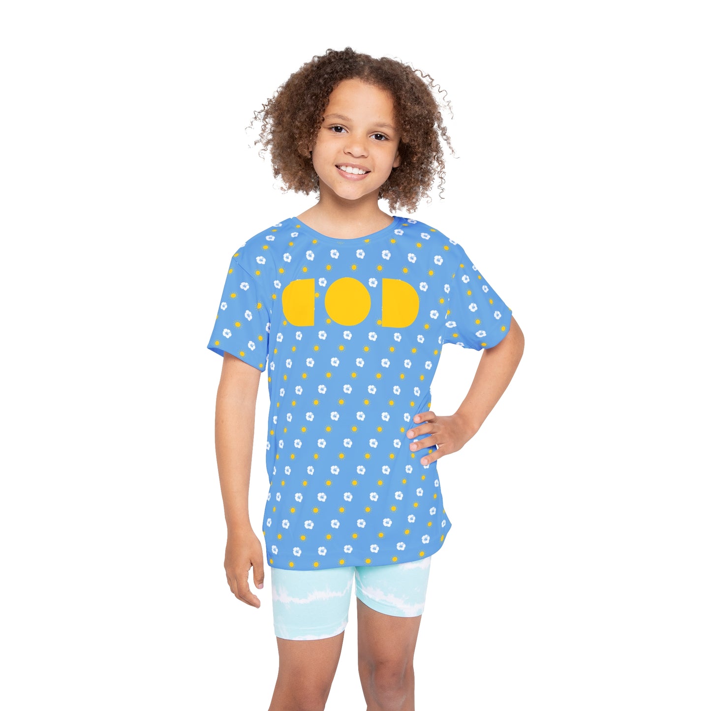 Limited Edition: God Light Bright — Kids Sports Jersey