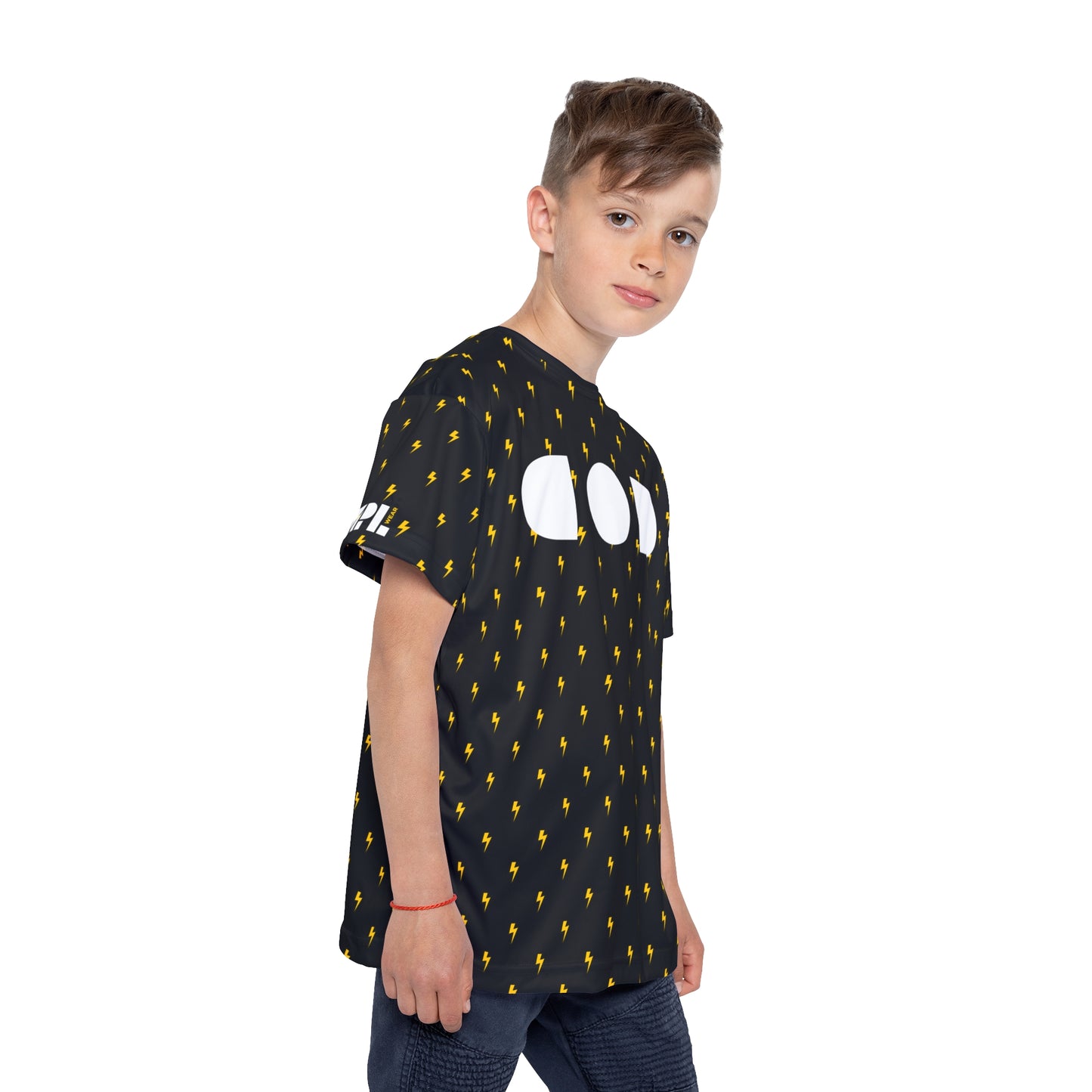 Limited Edition: God Light Bolt — Kids Sports Jersey