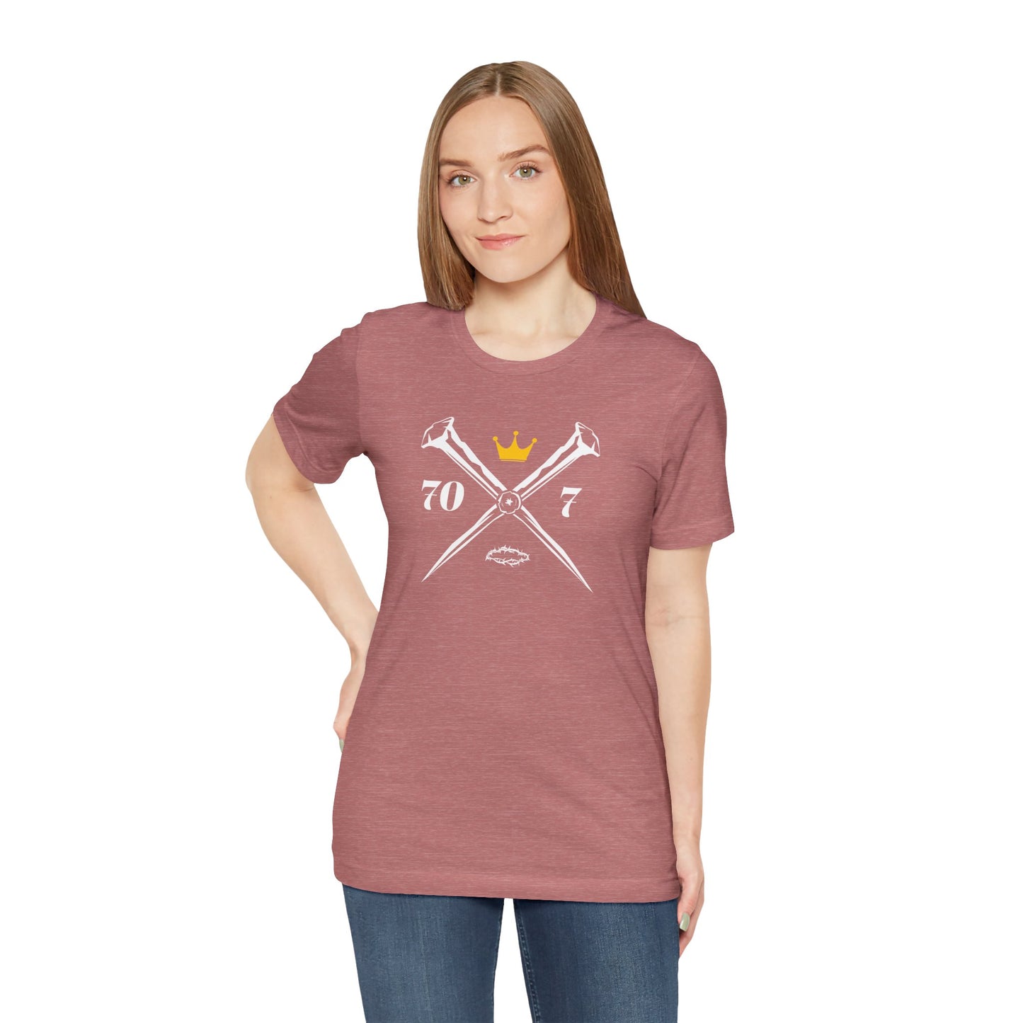 70x7 Rugged Nails — Women's Jersey Short Sleeve Tee