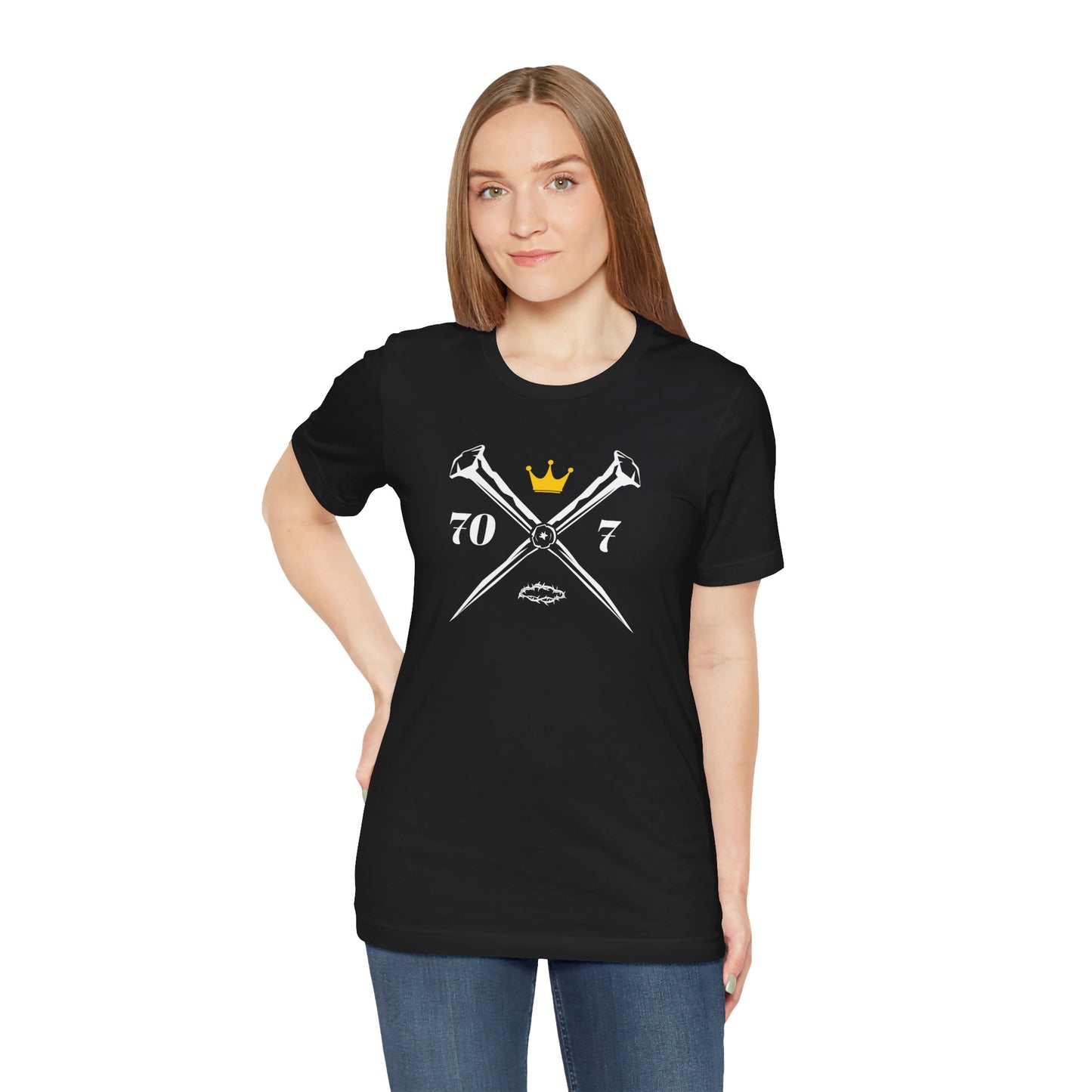 70x7 Rugged Nails — Women's Jersey Short Sleeve Tee