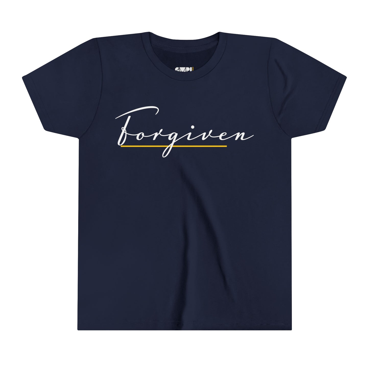 Forgiven Script — Youth Short Sleeve Tee