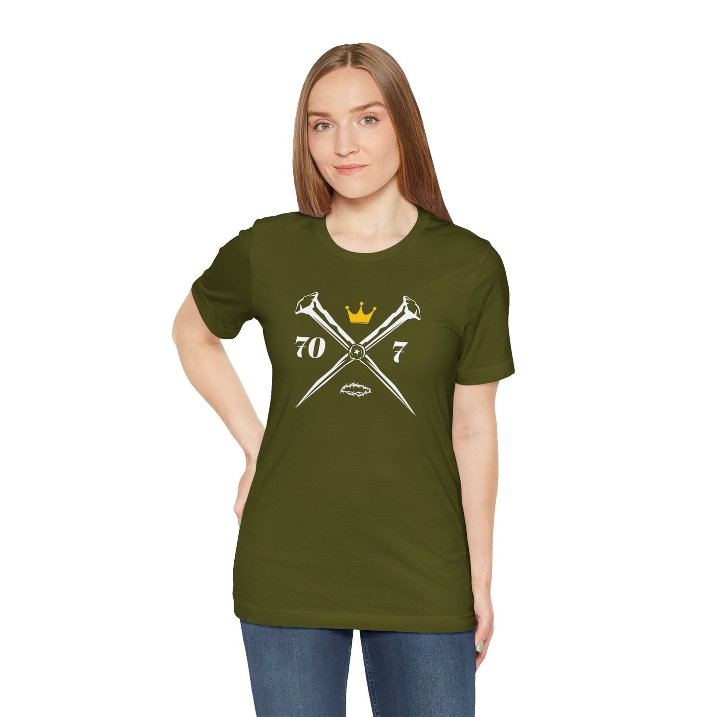 70x7 Rugged Nails — Women's Jersey Short Sleeve Tee