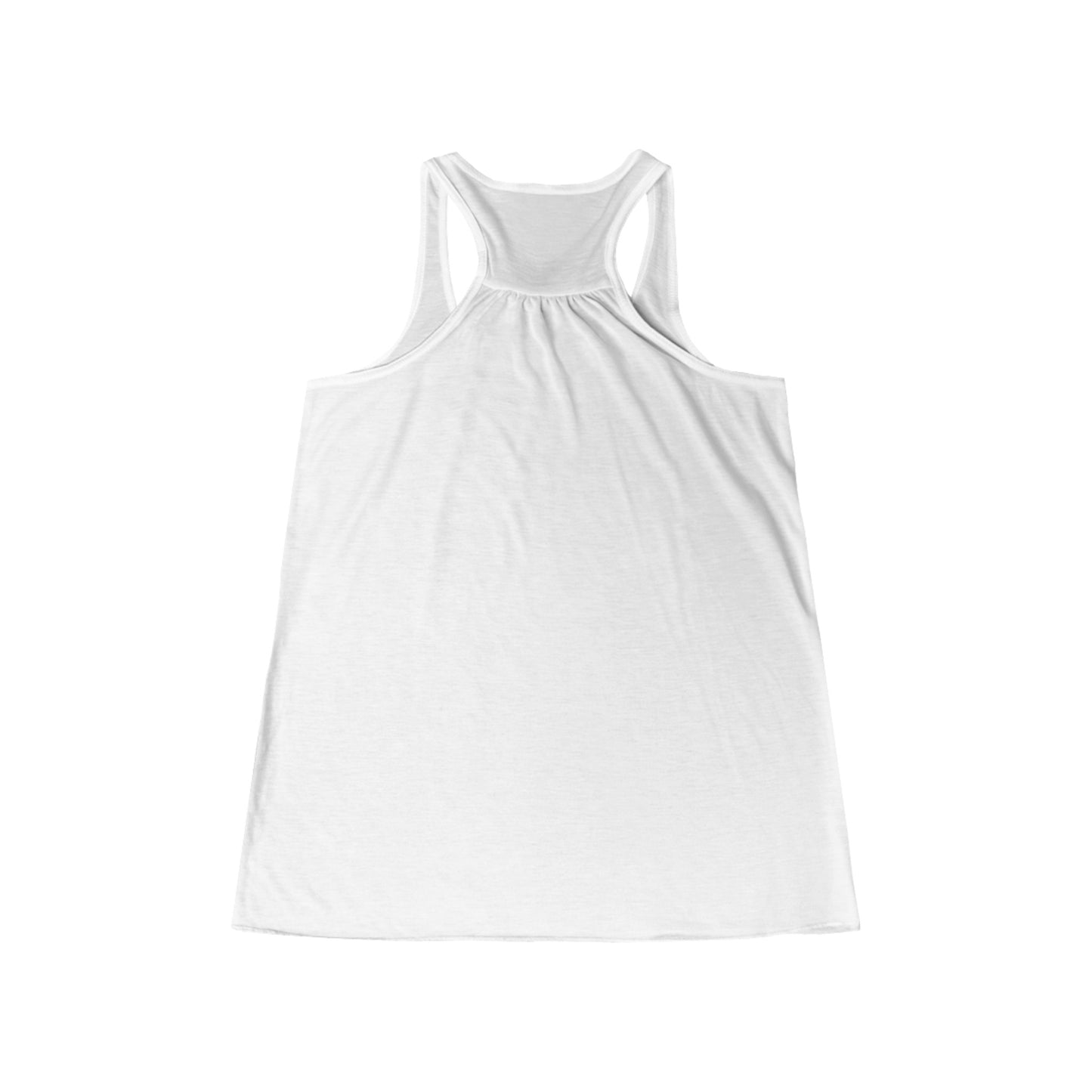 Forgiven Script — Women's Flowy Racerback Tank