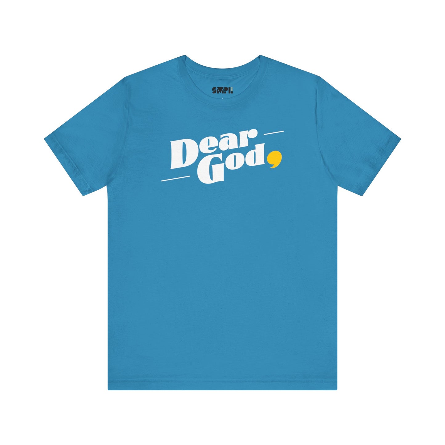 Women's "Dear God," Pop Tee — Jersey Short Sleeve Tee