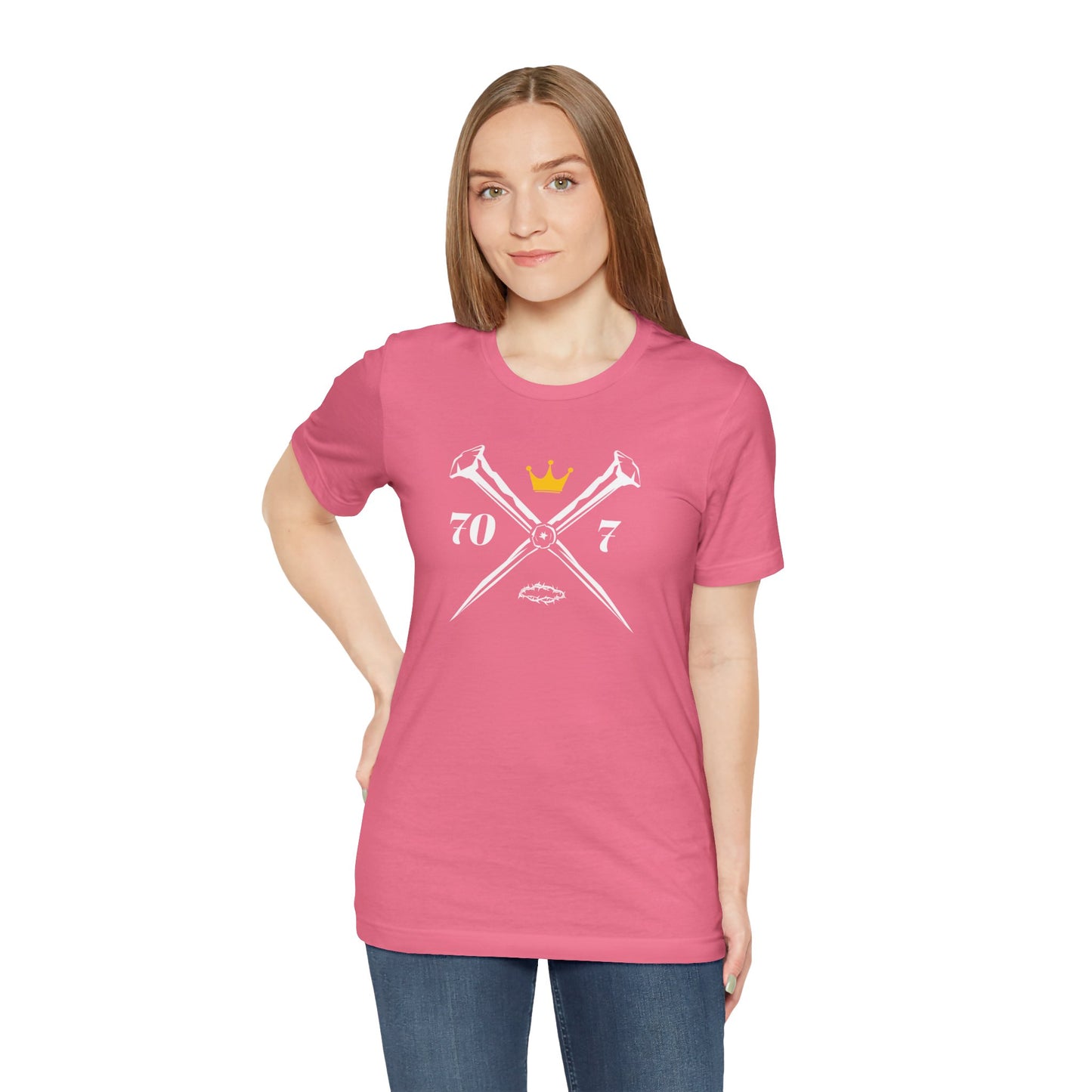 70x7 Rugged Nails — Women's Jersey Short Sleeve Tee