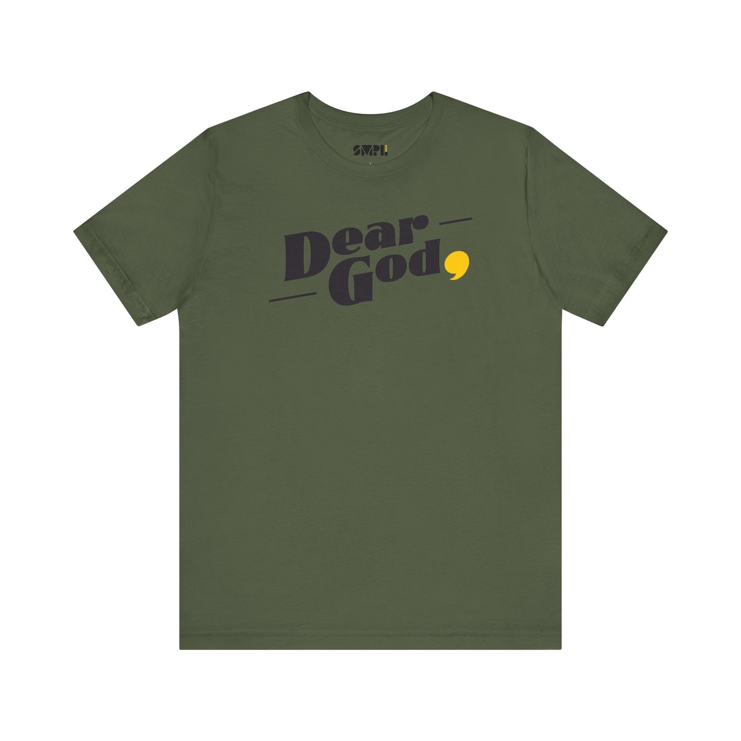 Women's "Dear God," Pop Tee — Jersey Short Sleeve Tee