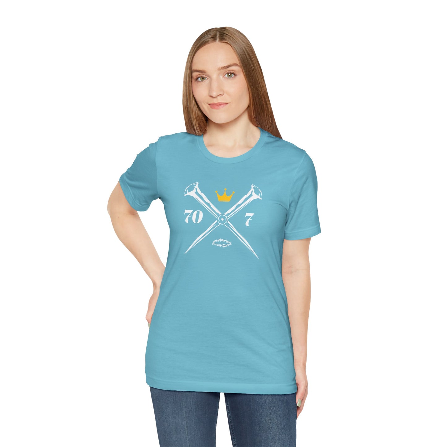 70x7 Rugged Nails — Women's Jersey Short Sleeve Tee