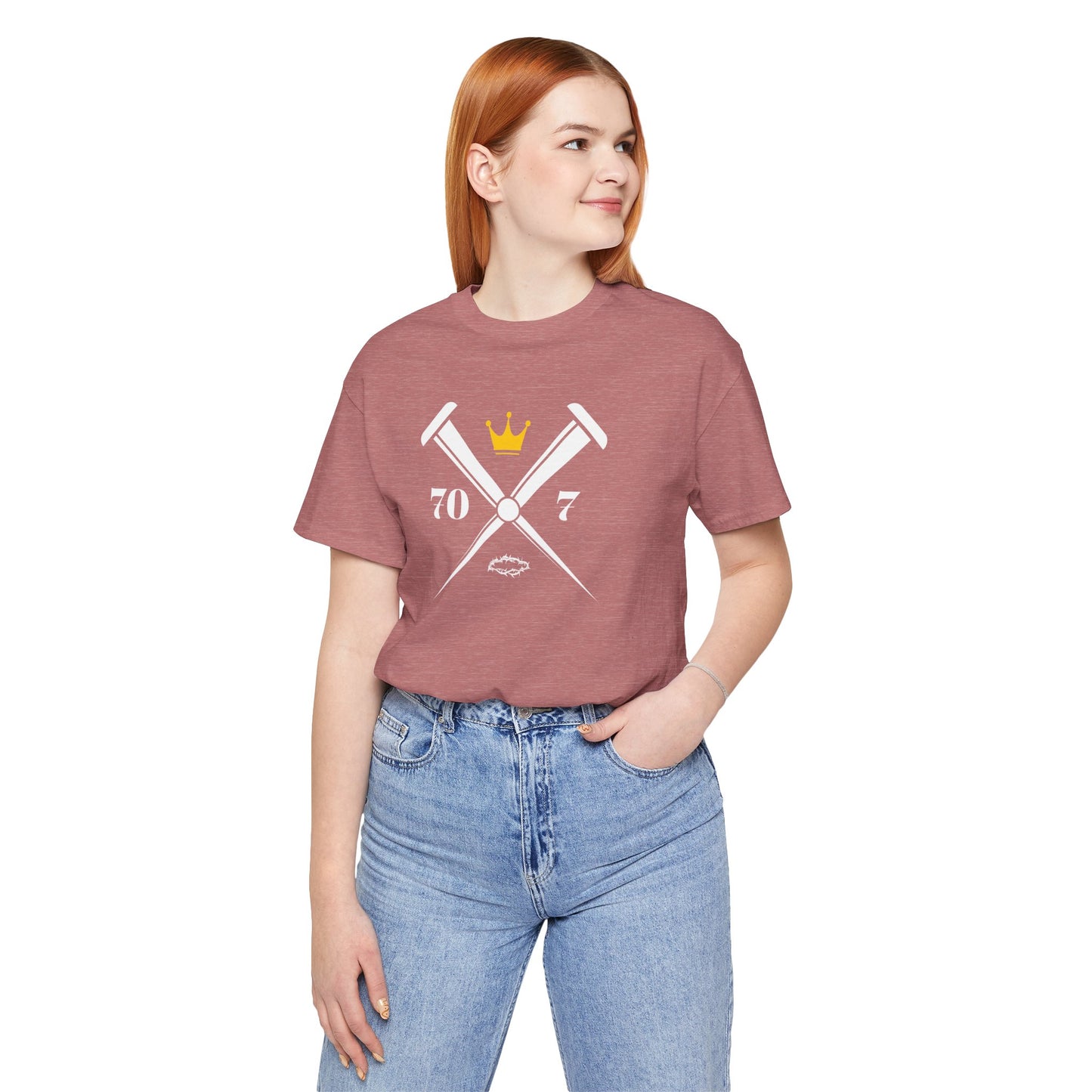 70x7 Modern Nails — Women's Jersey Short Sleeve Tee