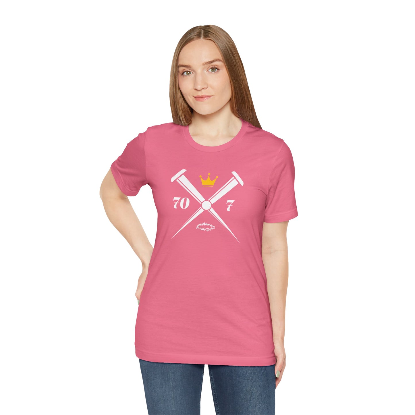 70x7 Modern Nails — Women's Jersey Short Sleeve Tee