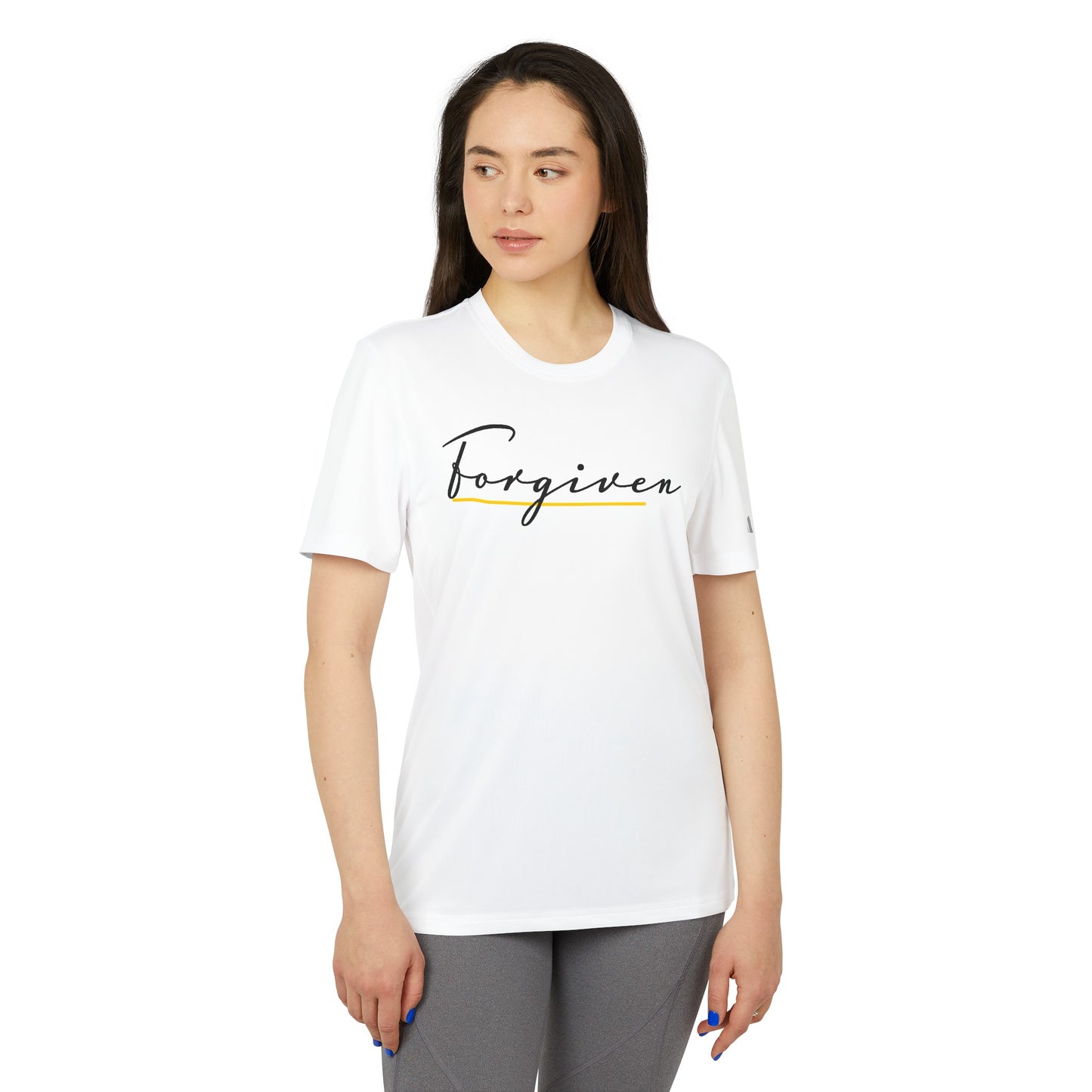 Forgiven Script — adidas® Women's Sport T-shirt