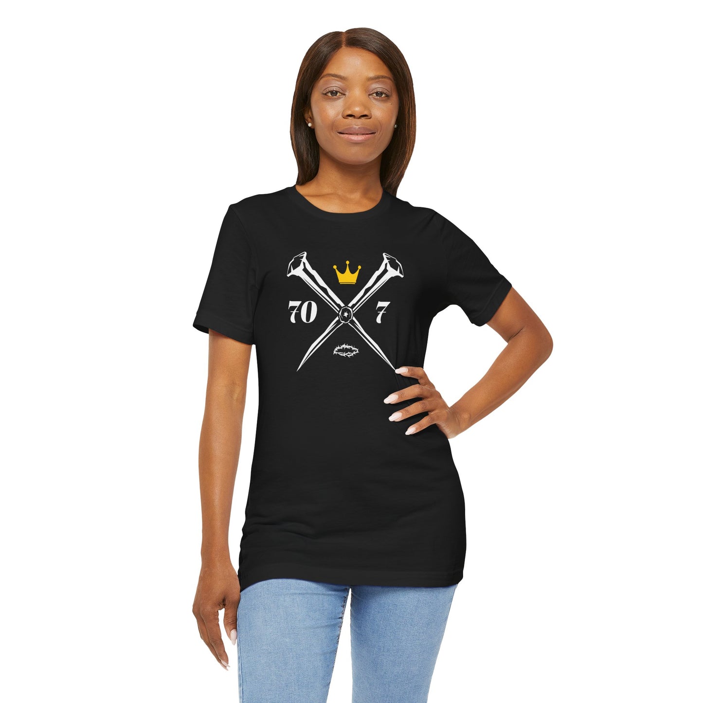 70x7 Rugged Nails — Women's Jersey Short Sleeve Tee