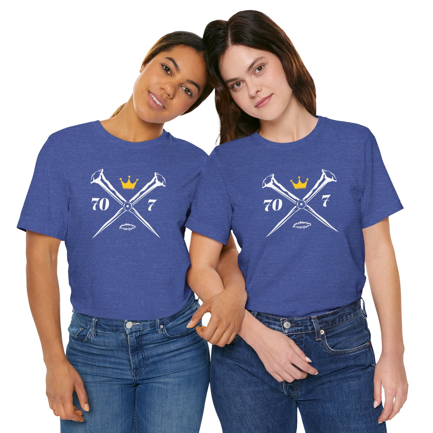 70x7 Rugged Nails — Women's Jersey Short Sleeve Tee