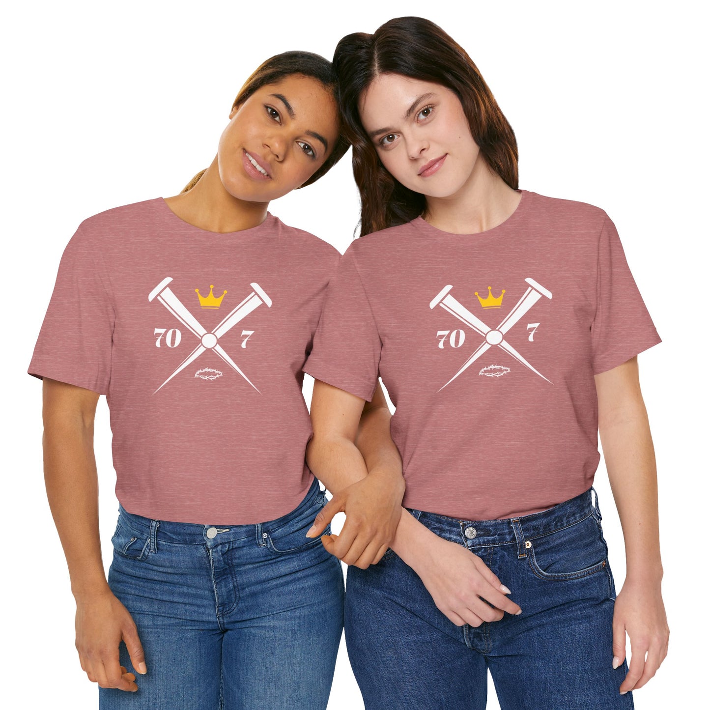 70x7 Modern Nails — Women's Jersey Short Sleeve Tee