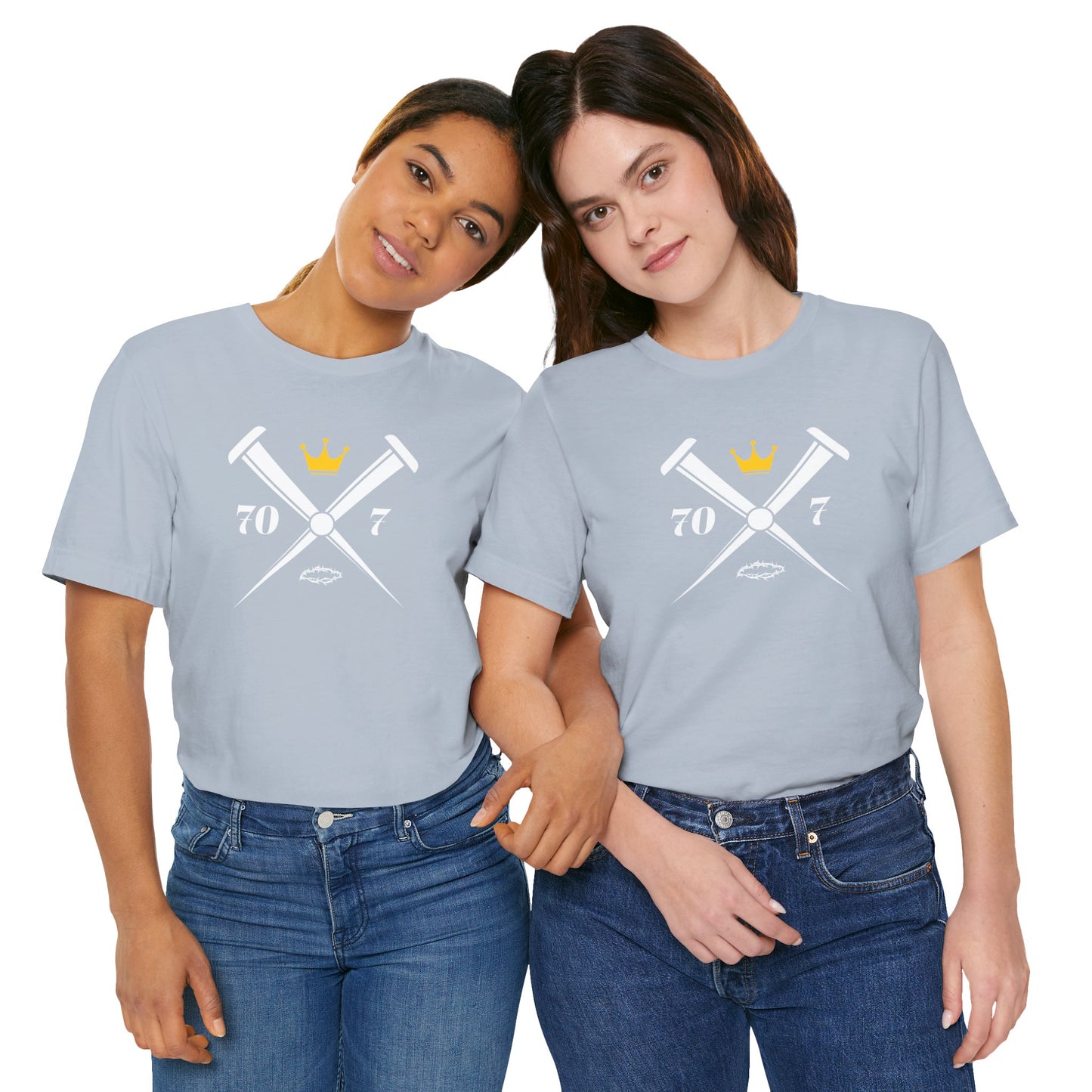 70x7 Modern Nails — Women's Jersey Short Sleeve Tee