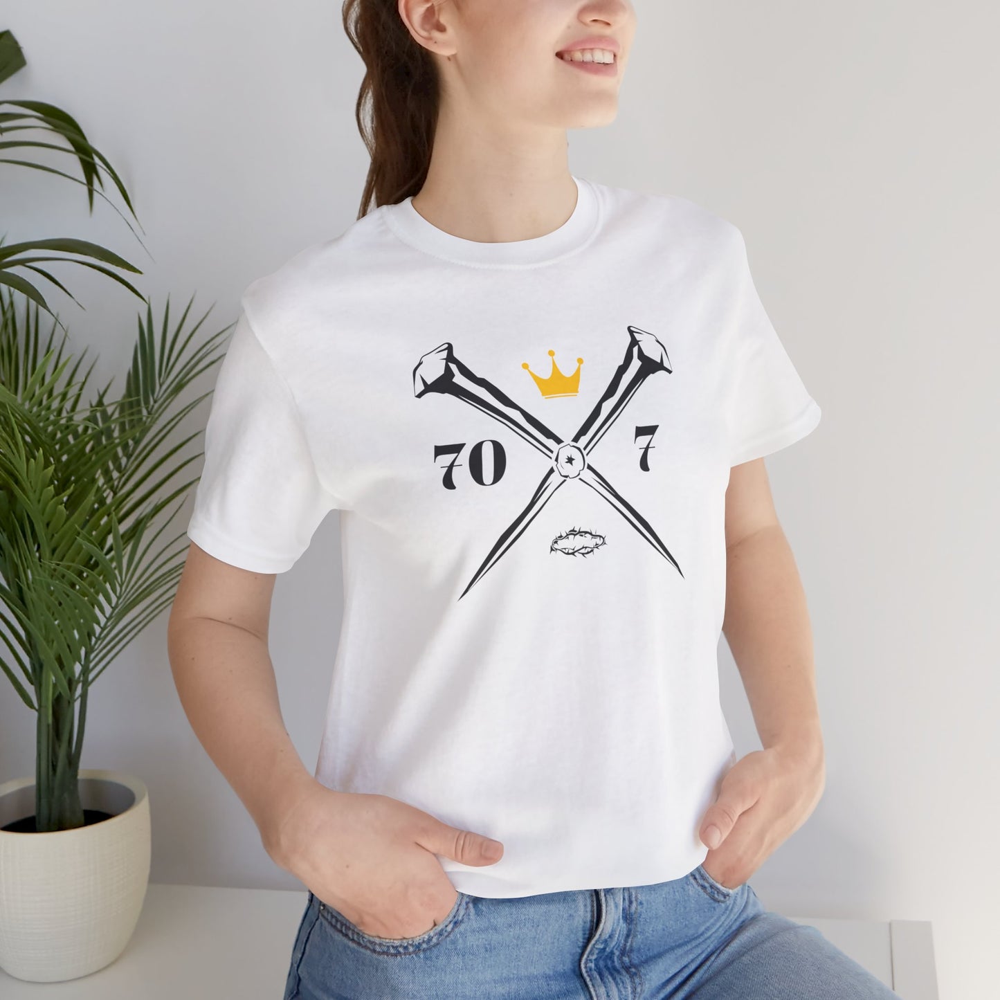 70x7 Rugged Nails — Women's Jersey Short Sleeve Tee