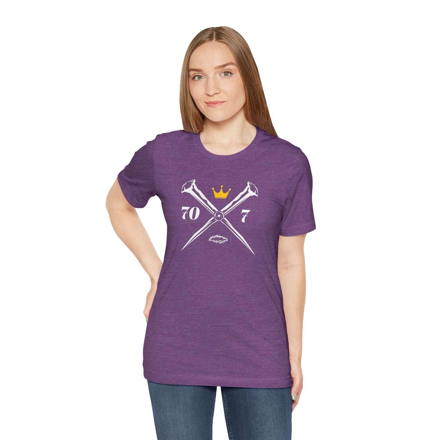 70x7 Rugged Nails — Women's Jersey Short Sleeve Tee