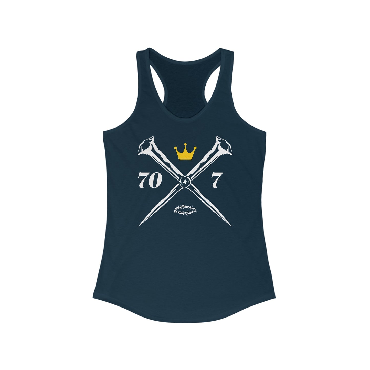 70x7 Rugged Nails — Women's Ideal Racerback Tank