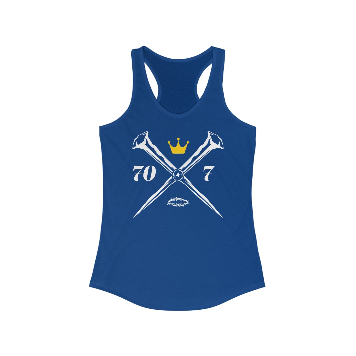 70x7 Rugged Nails — Women's Ideal Racerback Tank