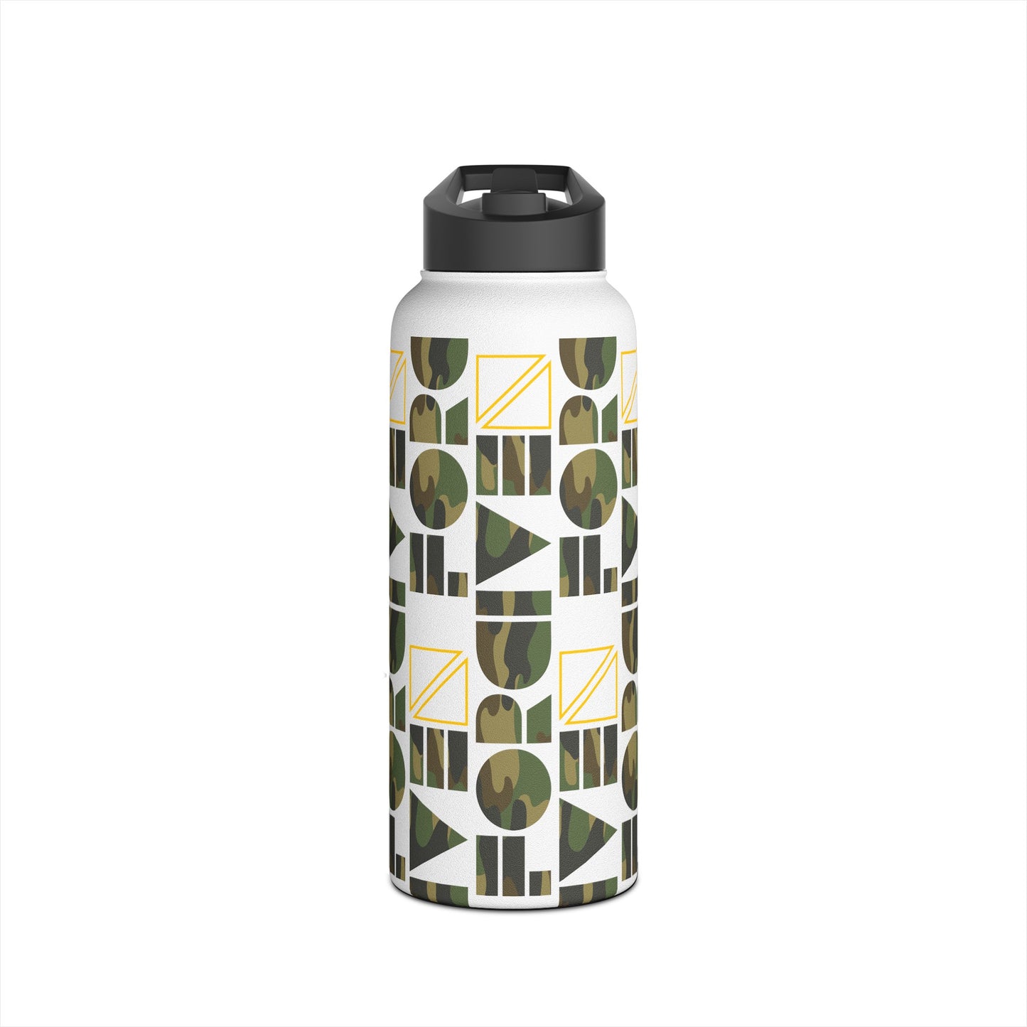 SMPL Forgiven — Stainless Steel Water Bottle, Standard Lid