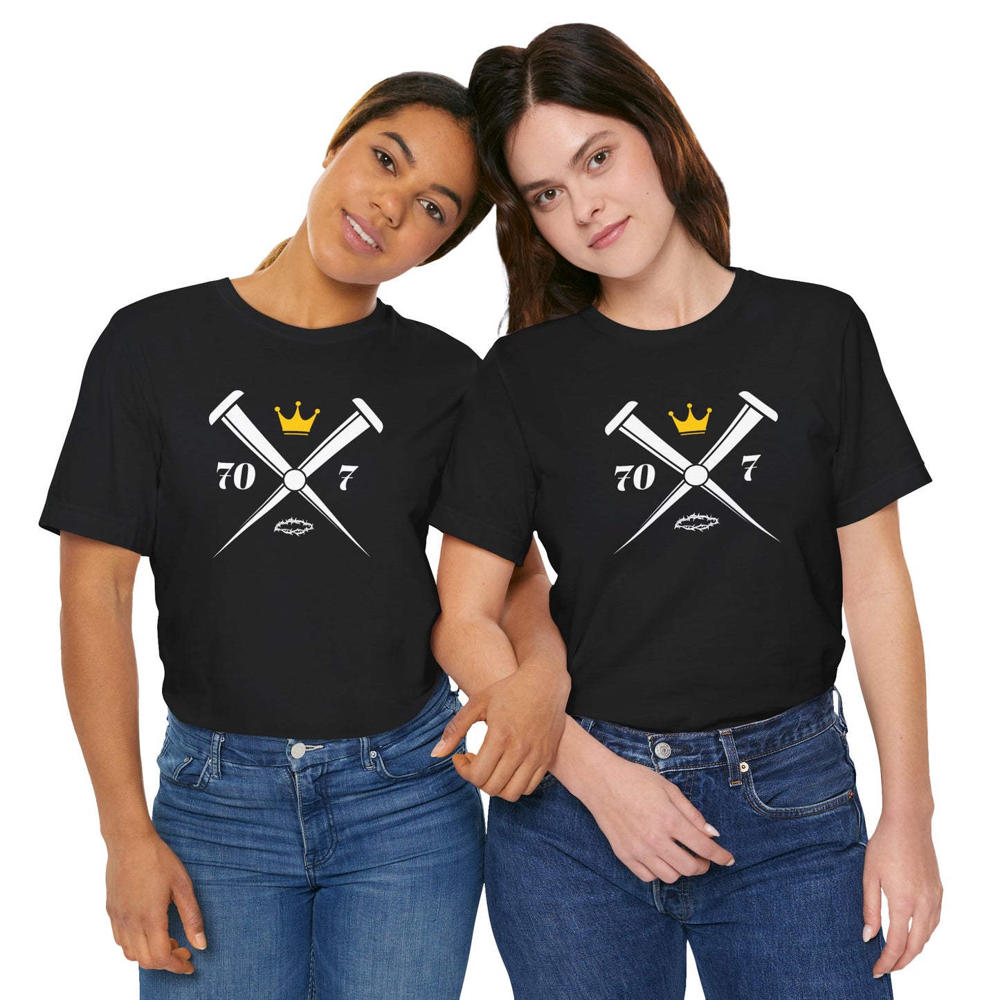 70x7 Modern Nails — Women's Jersey Short Sleeve Tee