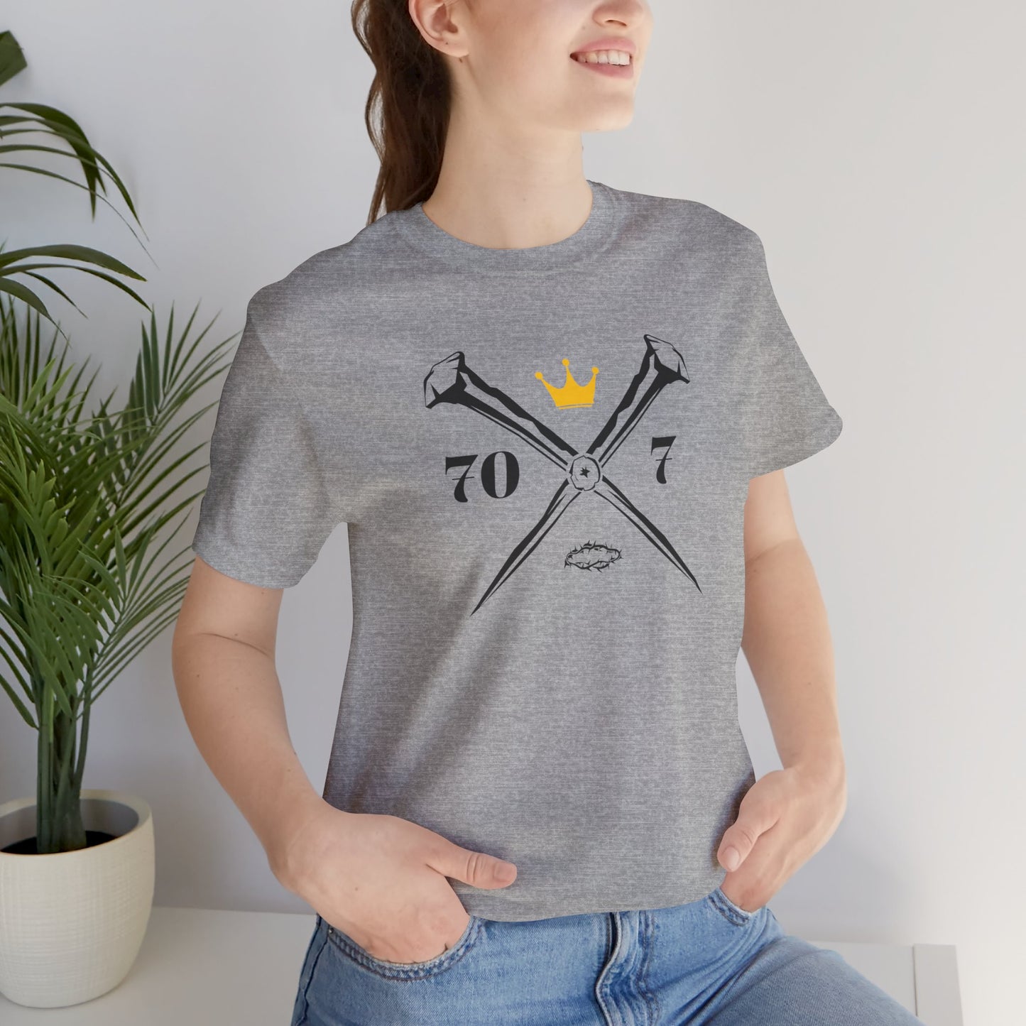 70x7 Rugged Nails — Women's Jersey Short Sleeve Tee