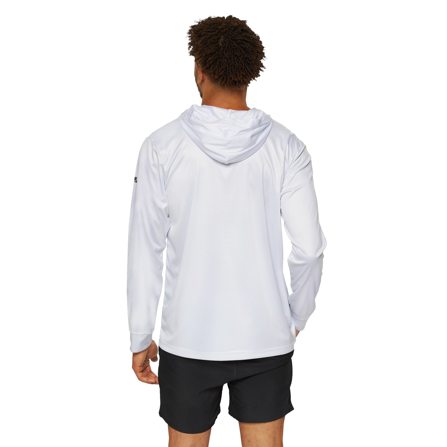 70x7 Modern Nails — Men's Sports Warmup Hoodie on White