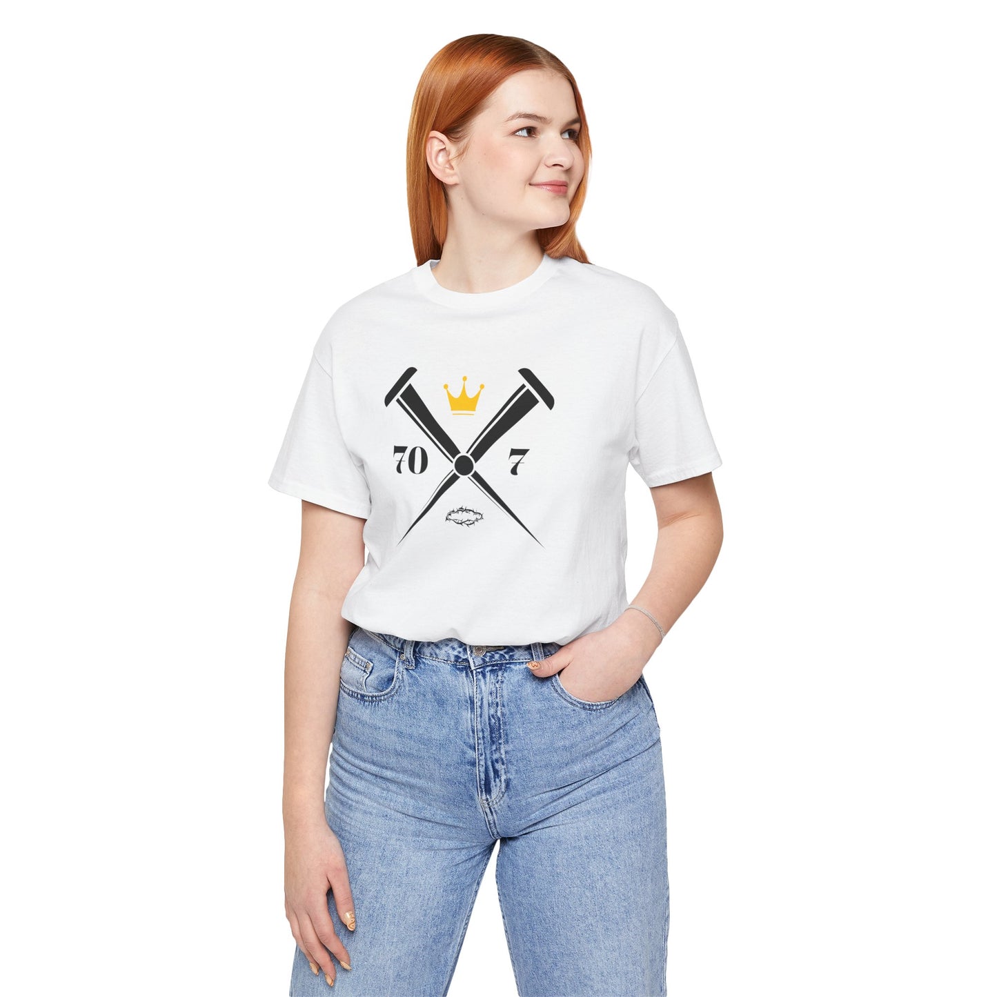 70x7 Modern Nails — Women's Jersey Short Sleeve Tee