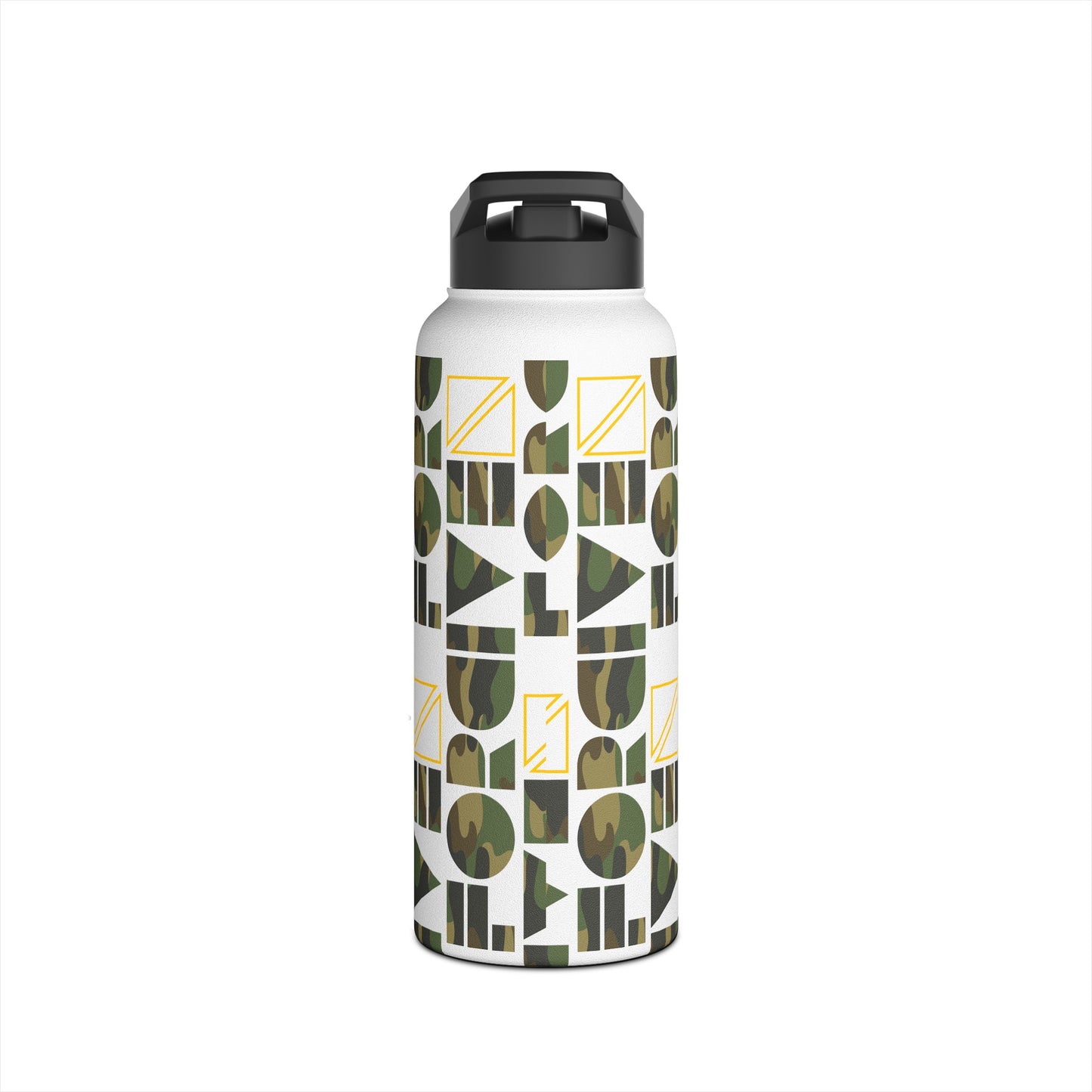 SMPL Forgiven — Stainless Steel Water Bottle, Standard Lid