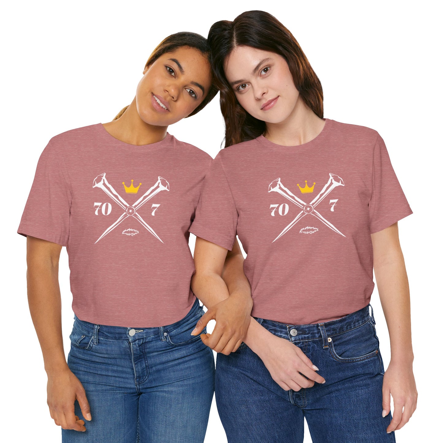 70x7 Rugged Nails — Women's Jersey Short Sleeve Tee