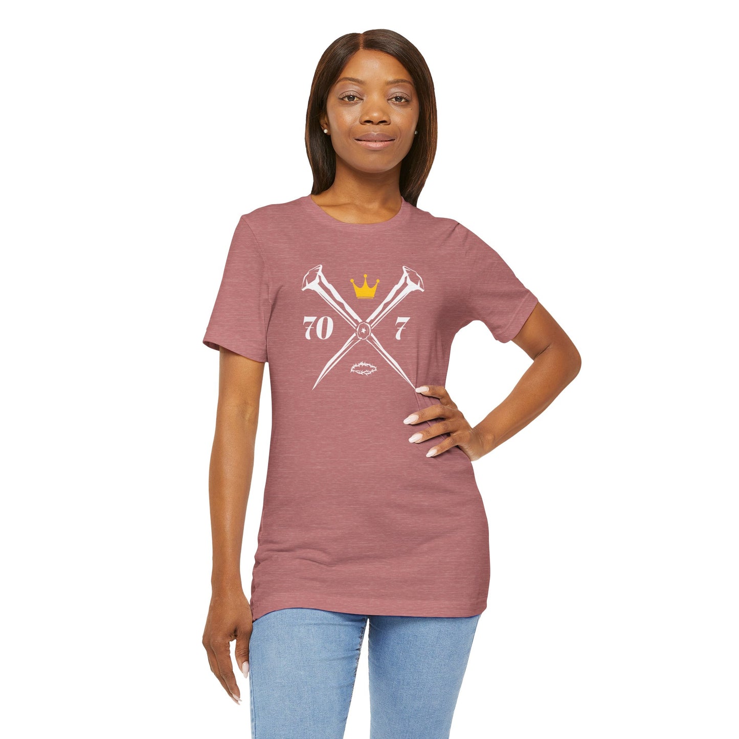 70x7 Rugged Nails — Women's Jersey Short Sleeve Tee