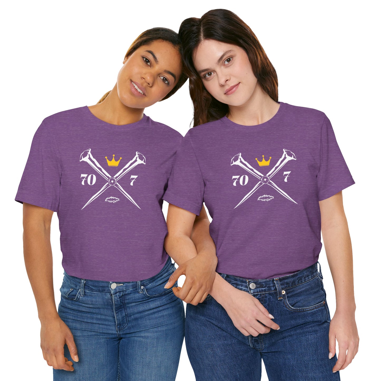 70x7 Rugged Nails — Women's Jersey Short Sleeve Tee