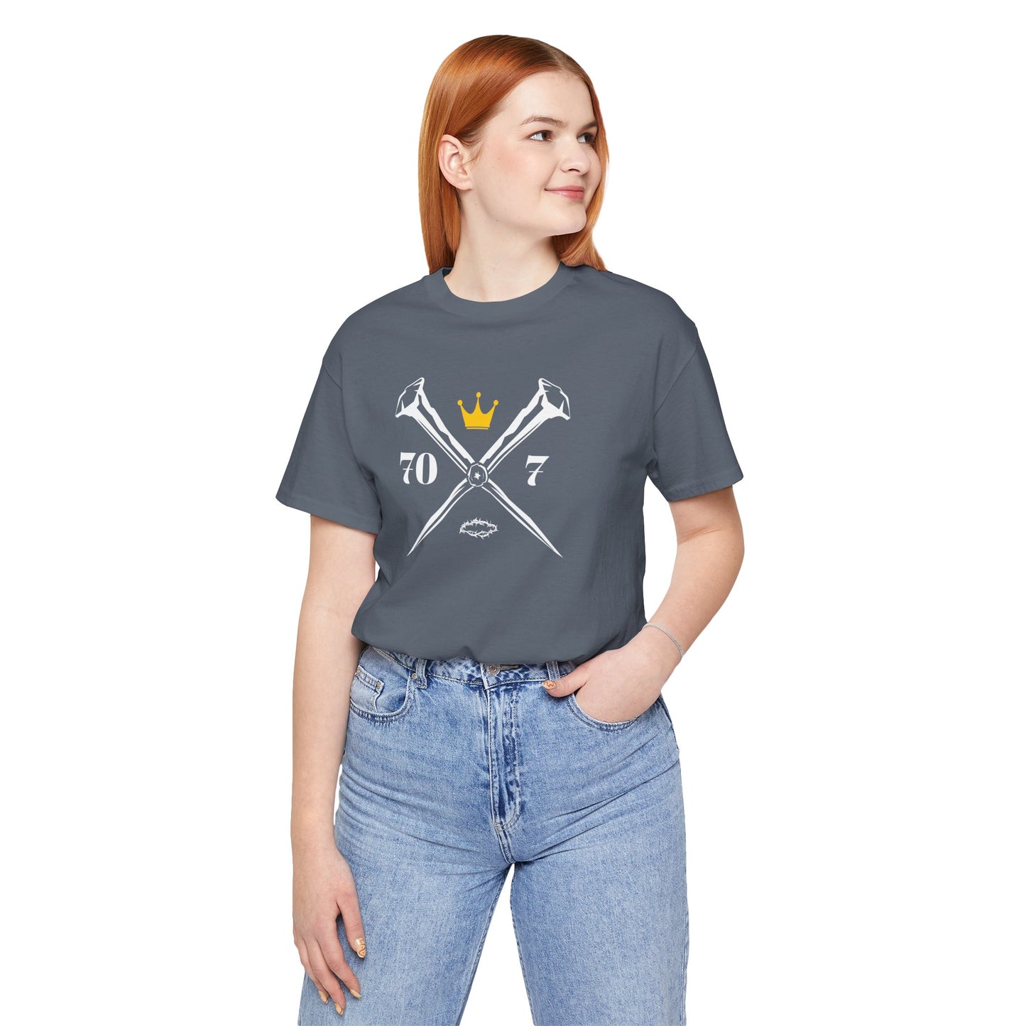 70x7 Rugged Nails — Women's Jersey Short Sleeve Tee