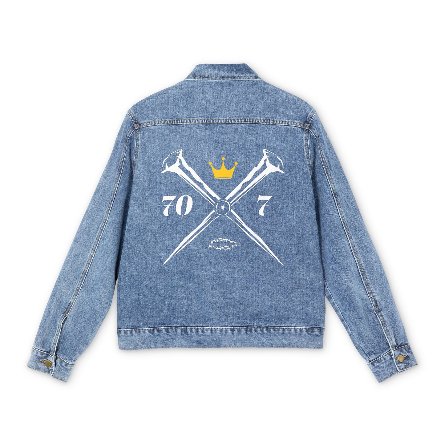 70x7 Rugged Nails — Men's Denim Jacket